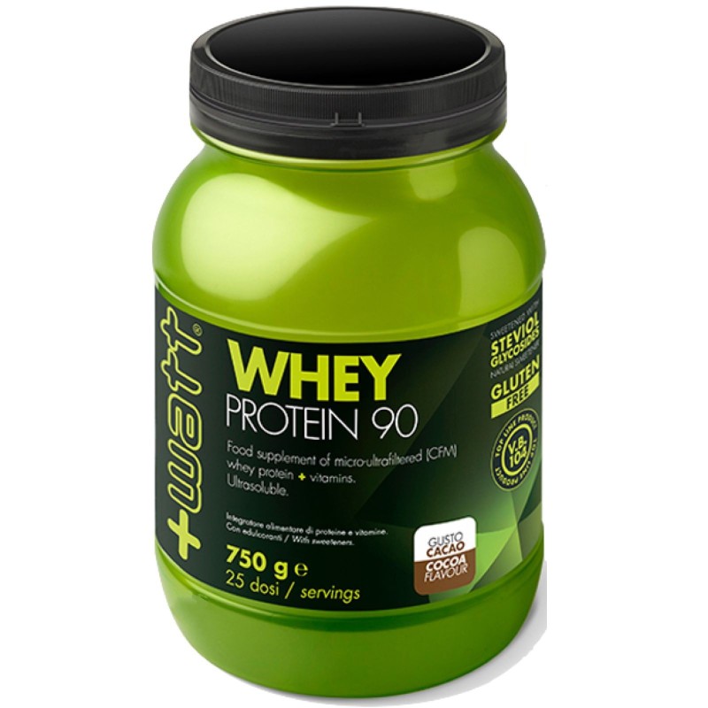 +WATT WHEY 90 750 g PROTEINE DEL SIERO DEL LATTE ISOLATE VOLAC AL 90% + VITAMINE PROTEINE