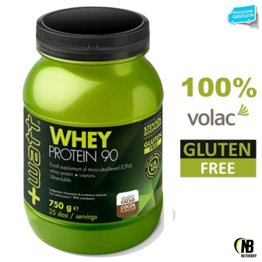 WHEY 90 +WATT 750g PROTEINE DEL SIERO DEL LATTE ISOLATE VOLAC AL 90% + VITAMINE PROTEINE