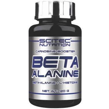 Scitec Nutrition Beta Alanine 120 gr Integratore di Beta Alanina in polvere TONICI