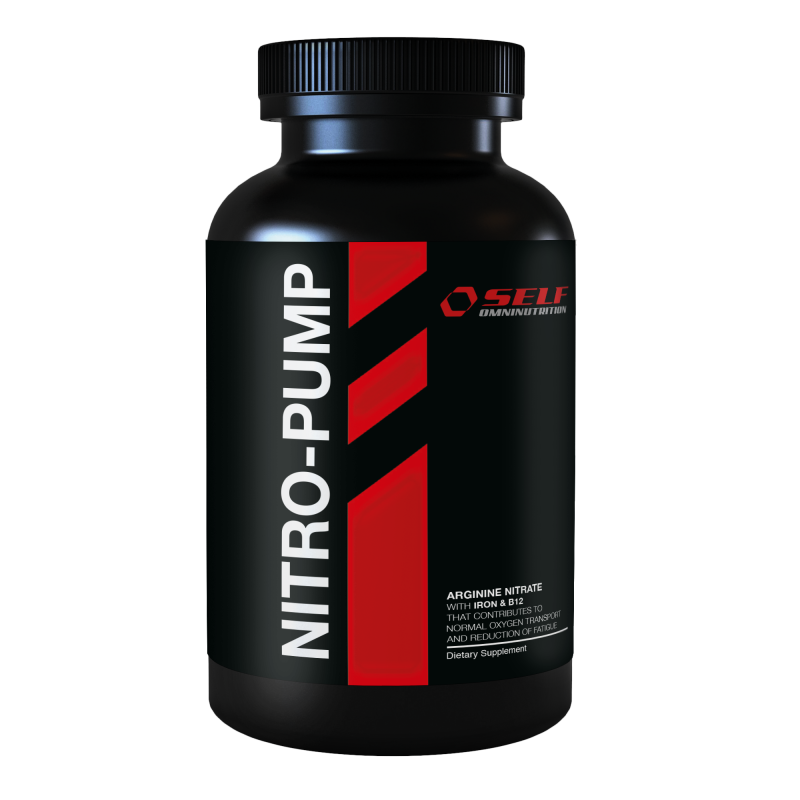 Self Muscle Nitro Pump 180 caps Arginina Nitrato + Vit B6 e b12 in vendita su Nutribay.it