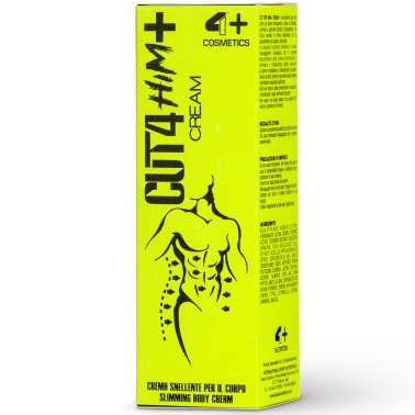4+ Nutrition Cut 4 Him+ Cream 200 ml crema Modellante Snellente Termogenica in vendita su Nutribay.it