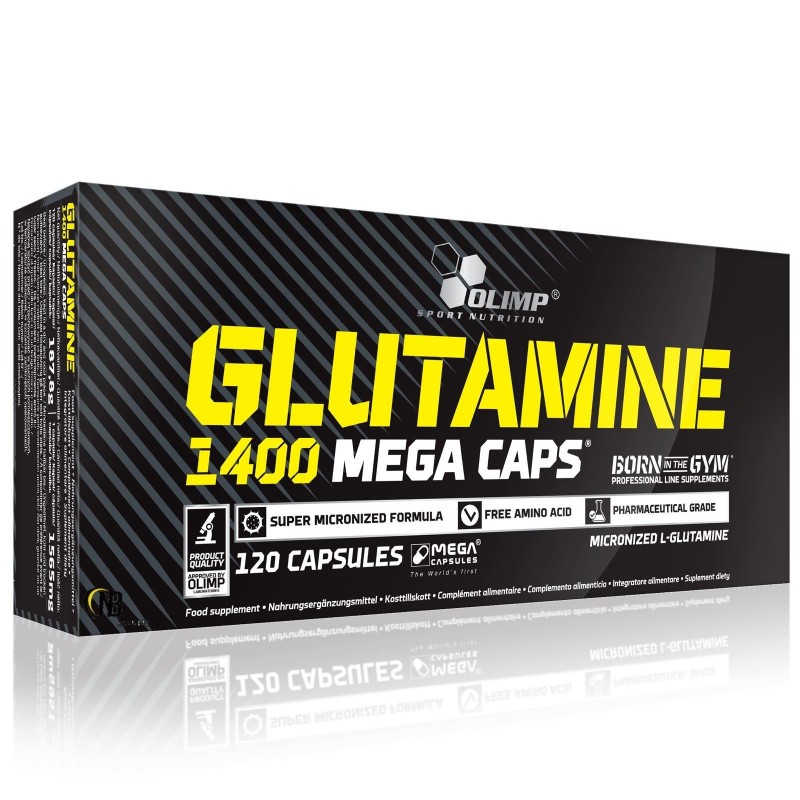 Olimp Glutamine Mega 120 caps Integratore di Glutammina in vendita su Nutribay.it