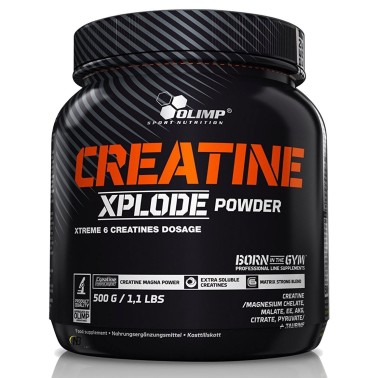 Olimp Creatine Xplode 500 gr 6 tipi di Creatina a rilascio differenziato e Taurina CREATINA