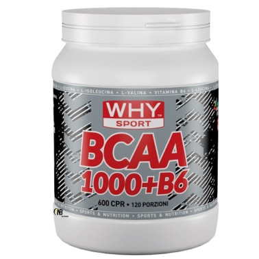 Why Bcaa 1000 600 cpr Aminoacidi In Compresse + Vitamina b6 AMINOACIDI BCAA