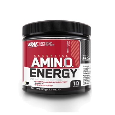 Optimum Nutrition On Amino Energy 90 gr Aminoacidi Caffeina ed estratti vegetali AMINOACIDI COMPLETI / ESSENZIALI