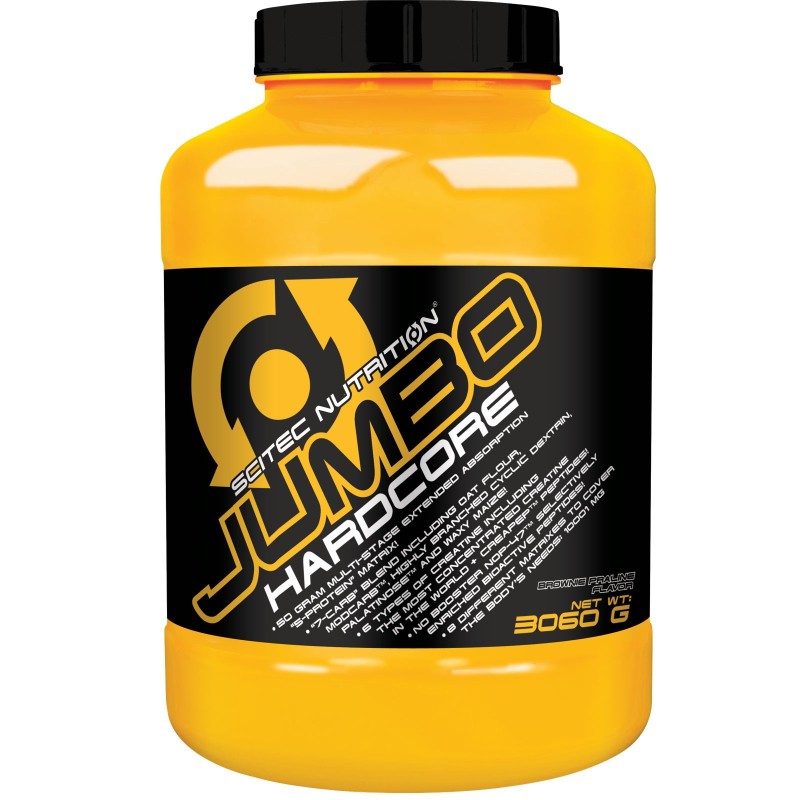 Scitec Nutrition Jumbo Hardcore 3060 gr Mega Mass gainer di Proteine