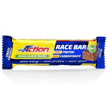 Proaction Race Bar 10 barrette Proteiche Energetiche da 55 grammi BARRETTE ENERGETICHE
