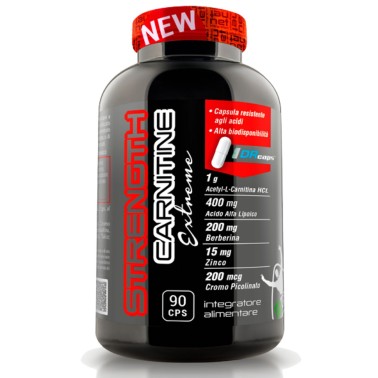 Net Integratori STRENGTH CARNITINE EXTREME 90 caps CARNITINA