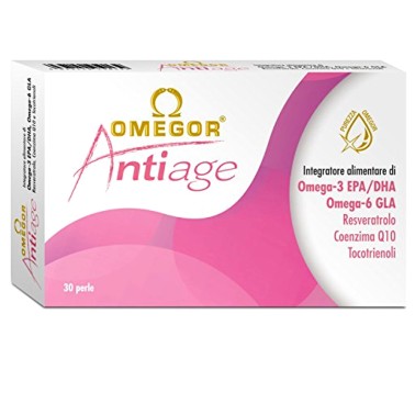 Net Integratori Antiossidanti OMEGOR ANTIAGE 30 perle BENESSERE-SALUTE