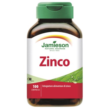 Jamieson Zinco 100 cpr. Integratore Alimentare Alto Dosaggio in vendita su Nutribay.it