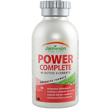 Jamieson Power Complete 90 cpr. Vitamine Minerali estratti 42 nutrienti BENESSERE-SALUTE