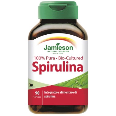 Jamieson Spirulina 90 cps. Spirulina Platensis Alga Spirulina BENESSERE-SALUTE