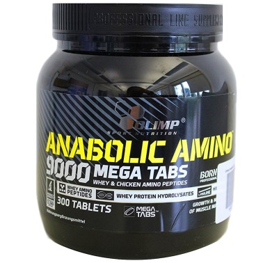 Olimp Anabolic Amino 9000 300 cpr Aminoacidi da Proteine Idrolizzate in vendita su Nutribay.it