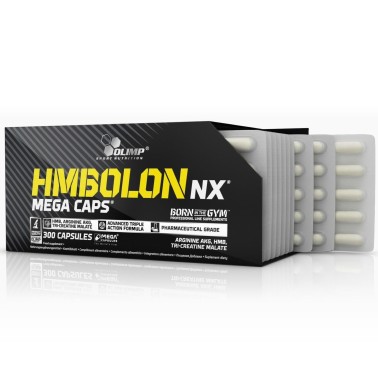 Olimp HMBolon Nx 300 caps Hmb Arginina Aakg e Tri-creatina malato in vendita su Nutribay.it