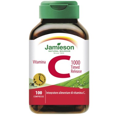 Jamieson C 1000 Timed Release 100 cpr. Vitamina C a Rilascio Graduale VITAMINE