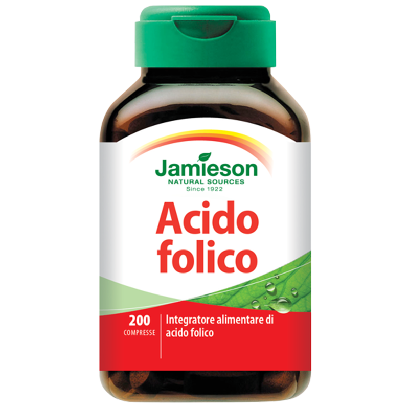 JAMIESON Acido Folico 200 compresse in vendita su Nutribay.it
