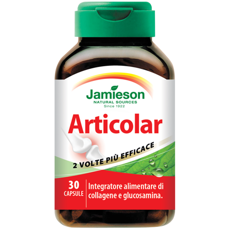 JAMIESON Articolar 30 caps collagene , glucosamina e vitamina C BENESSERE ARTICOLAZIONI