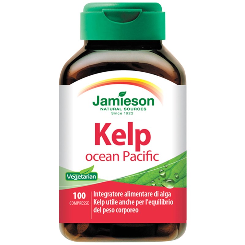JAMIESON Kelp Ocean Pacific 100 cpr Alga BRUCIA GRASSI TERMOGENICI