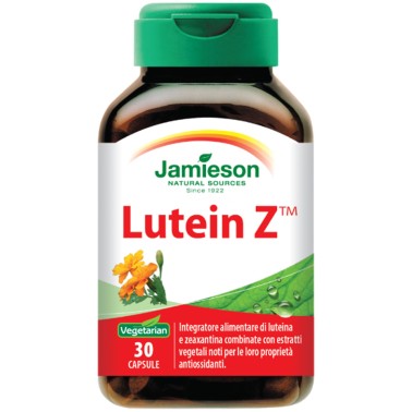 JAMIESON Lutein Z 30 caps Integratore con Antiossidanti per la Vista BENESSERE-SALUTE