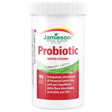 JAMIESON Probiotic Super Strain 90 caps Probiotici BENESSERE-SALUTE