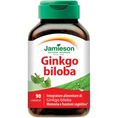 JAMIESON Ginkgo Biloba 120 90 cpr Ginco Biloba BENESSERE-SALUTE