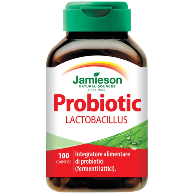 JAMIESON Probiotic Lactobacillus 100 cpr BENESSERE-SALUTE