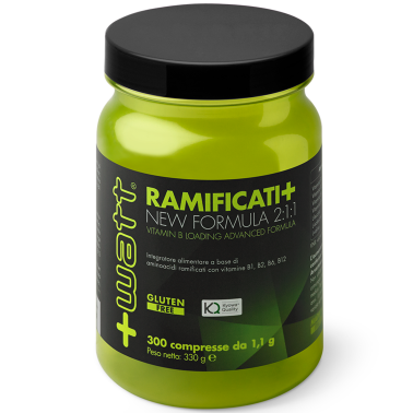 +WATT Ramificati+ Aminoacidi Advanced Formula 300 Kyowa + Vitamine B1 B2 B6 B12 AMINOACIDI KYOWA