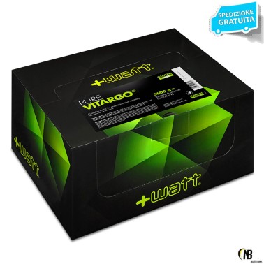+Watt Pure Vitargo 3,6 kg Multipack 6 confezioni da 600 gr. in vendita su Nutribay.it
