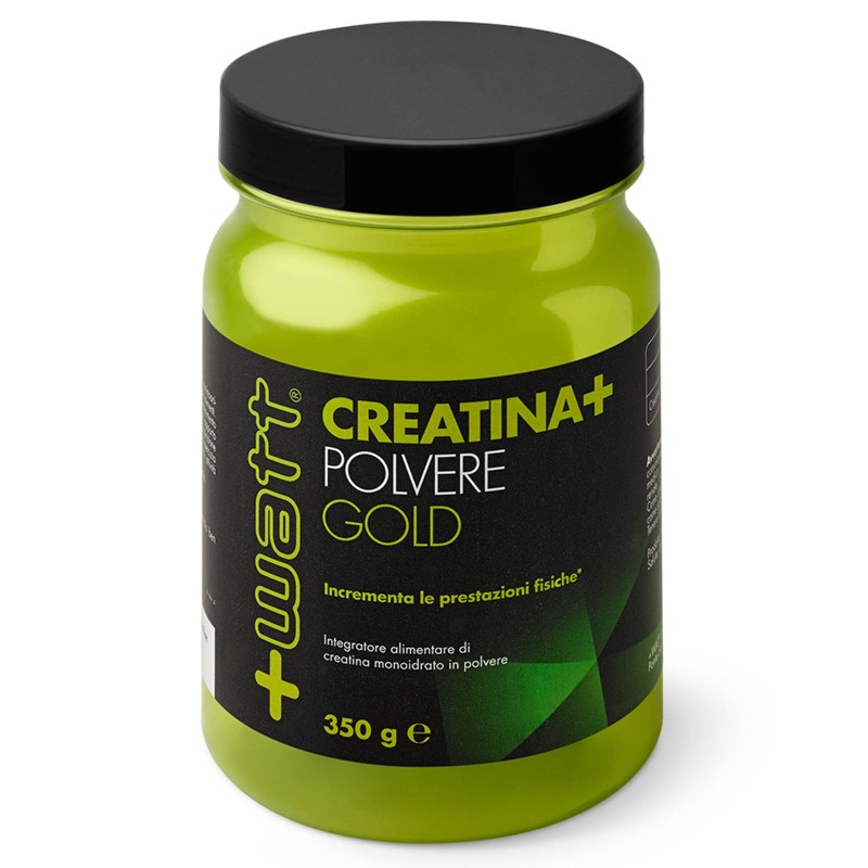 +WATT CREATINA GOLD powder 350gr.MONOIDRATO PURISSIMA IN POLVERE recupero atp CREATINA