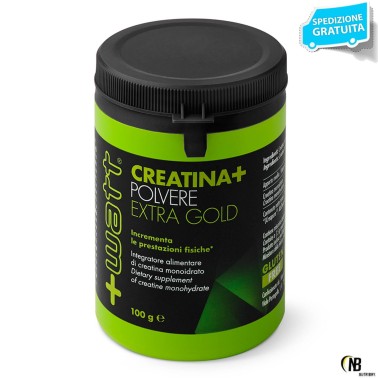 +WATT CREATINA EXTRA GOLD polvere 100gr qualità purissima CREAPURE CREATINA