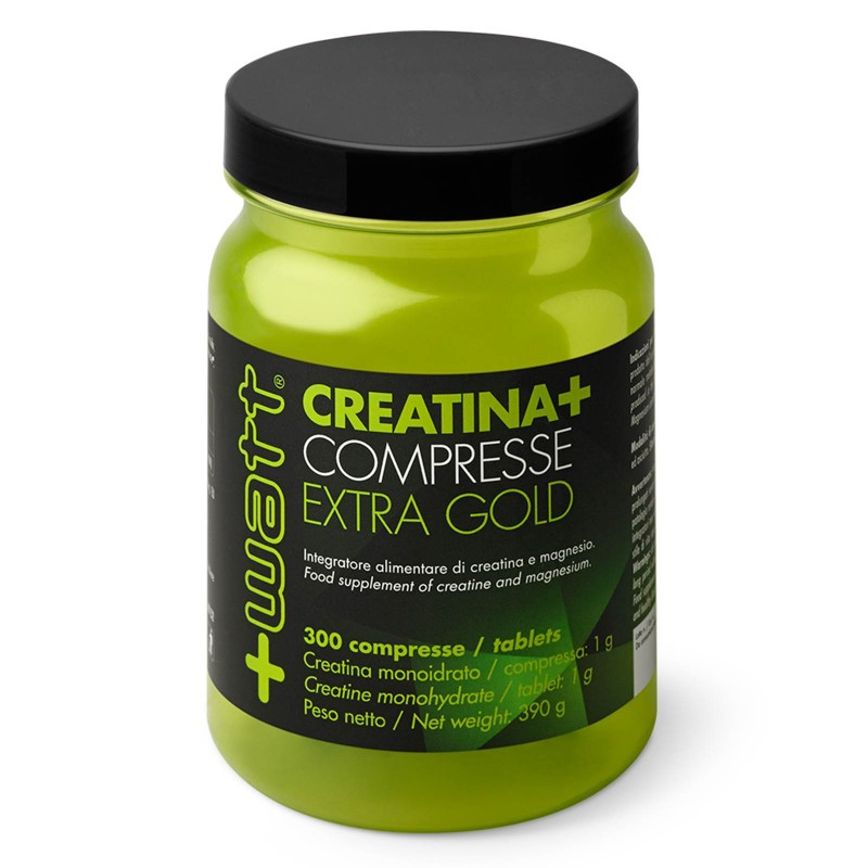 +WATT CREATINA EXTRAGOLD 300cpr CREATINA EXTRA QUALITA' CREAPURE + MAGNESIO CREATINA