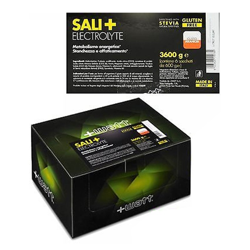 +WATT SALI+ Electrolyte 6x600 gr. Sali Minerali Magnesio Potassio Maltodetrine SALI MINERALI