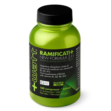 +Watt Ramificati+100 Aminoacidi Ramificati BCAA Advanced Formula KYOWA VITAMINE AMINOACIDI KYOWA