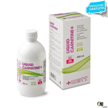 +WATT LIQUID CARNITINE+ L-CARNITINA+ efficace BRUCIAGRASSI DIMAGRANTE CARNITINA