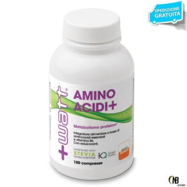 +Watt - AMINOACIDI ESSENZIALI MASTICABILI +VITAMINE GUSTO ARANCIA + ( bcaa ) AMINOACIDI BCAA