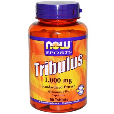 NOW FOOD TRIBULUS TERRESTRIS 1000mg 90 cps Tonico stimolante Testosterone Uomo TONICI