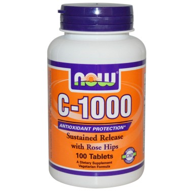 NOW FOODSC 1000 100 cpr Vitamina C con Bioflavonidi VITAMINE