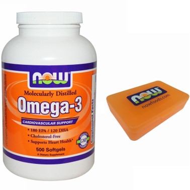 NOW FOODS Omega 3 500 Softgels OMEGA 3
