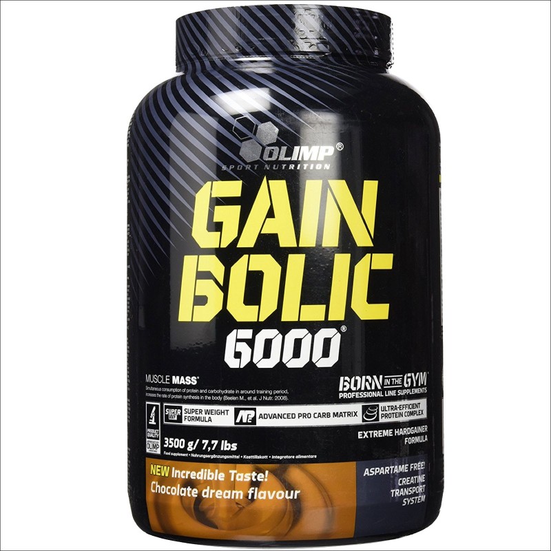 OLIMP Gain Bolic 6000 3,5 kg Mega Mass Gainer con Creatina e Vitamine GAINERS AUMENTO MASSA