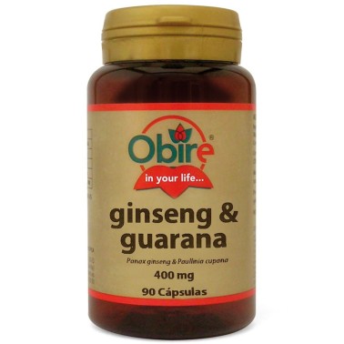 OBIRE GINSENG & GUARANA 90 Caps Energizzante Stanchezza Fisica e Mentale RIMEDI NATURALI