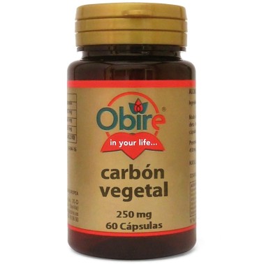 OBIRE CARBONE VEGETALE 60 caps Anti gonfiore addominale e gas intestinali in vendita su Nutribay.it
