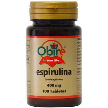 OBIRE Spirulina 100 cpr Alga - Ricostituente depurativo e disintossicante RIMEDI NATURALI