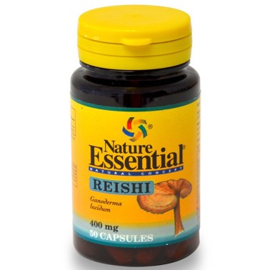 NATURE ESSENTIAL REISHI Ganoderma 50 caps Integratore Difese Immunitarie RIMEDI NATURALI