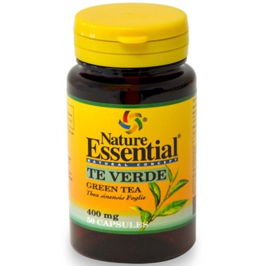 NATURE ESSENTIAL TE VERDE 400 Mg - 50 caps Green Tea RIMEDI NATURALI