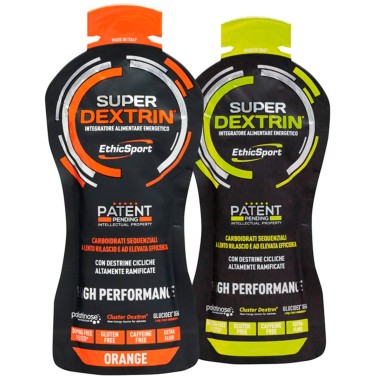 ETHIC SPORT SUPER DEXTRIN GEL Monodose Cluster Dextrin CARBOIDRATI - ENERGETICI