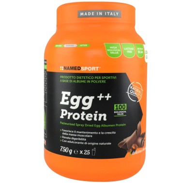 NAMED SPORT Egg++ Protein - 750 gr Proteine da Albume dell Uovo PROTEINE