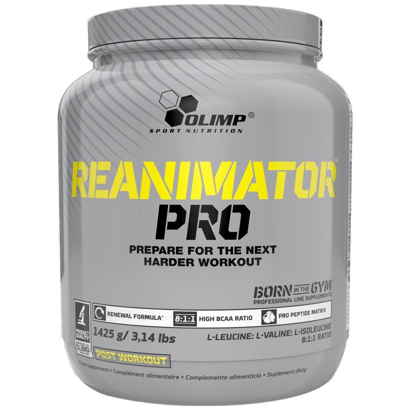 OLIMP Reanimator Pro 1,425 kg Proteine BCAA 8:1:1 creatina e taurina POST WORKOUT COMPLETI