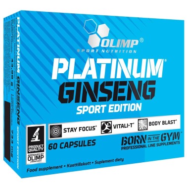OLIMP Platinum Ginseng Sport Edition 60 capsule CARBOIDRATI - ENERGETICI