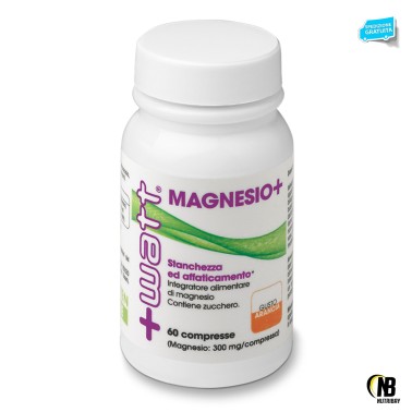+Watt - Magnesio+, 60 cpr. Magnesio in vendita su Nutribay.it