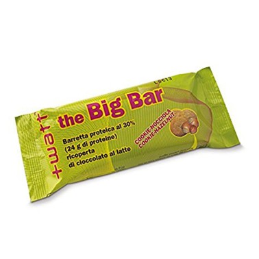 The Big Bar +Watt 20 Barrette Proteiche 80 gr. Nocciola BARRETTE ENERGETICHE